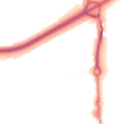 Night-time road noise heatmap for SE2 9AT