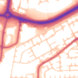 Daytime road noise heatmap for SE2 9DA