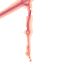 Night-time road noise heatmap for SE2 9FE