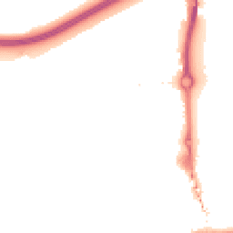 Night-time road noise heatmap for SE2 9JU