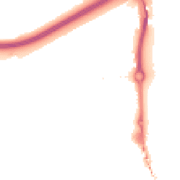 Night-time road noise heatmap for SE2 9JZ