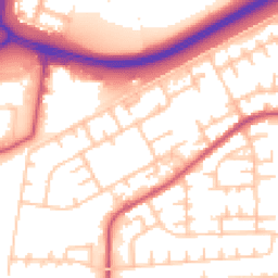 Daytime road noise heatmap for SE2 9PD