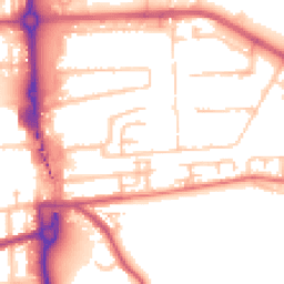 Daytime road noise heatmap for SE2 9SL
