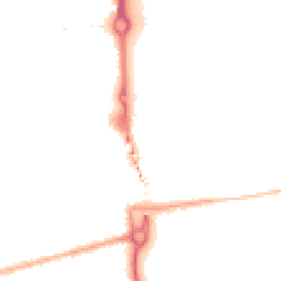 Night-time road noise heatmap for SE2 9SW