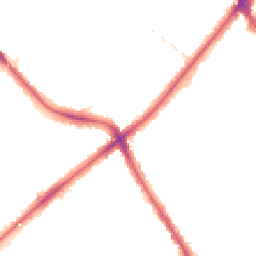 Night-time road noise heatmap for SE20 7AA