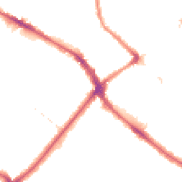 Night-time road noise heatmap for SE20 7AF