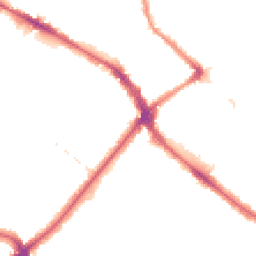 Night-time road noise heatmap for SE20 7AG