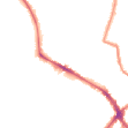 Night-time road noise heatmap for SE20 7AU