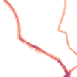 Night-time road noise heatmap for SE20 7BL