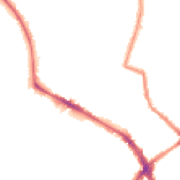 Night-time road noise heatmap for SE20 7BW