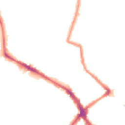 Night-time road noise heatmap for SE20 7EB