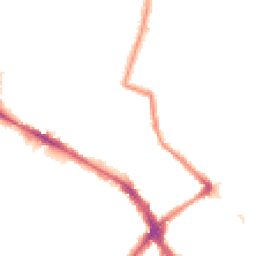 Night-time road noise heatmap for SE20 7EE