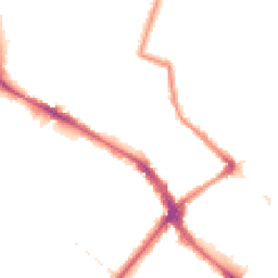 Night-time road noise heatmap for SE20 7EL