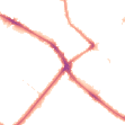 Night-time road noise heatmap for SE20 7EU