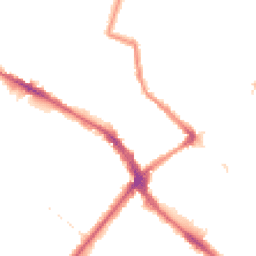 Night-time road noise heatmap for SE20 7JD