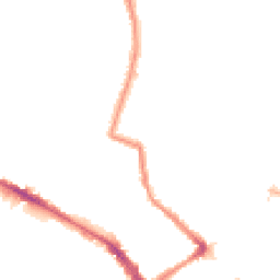 Night-time road noise heatmap for SE20 7LL