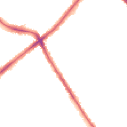 Night-time road noise heatmap for SE20 7RD