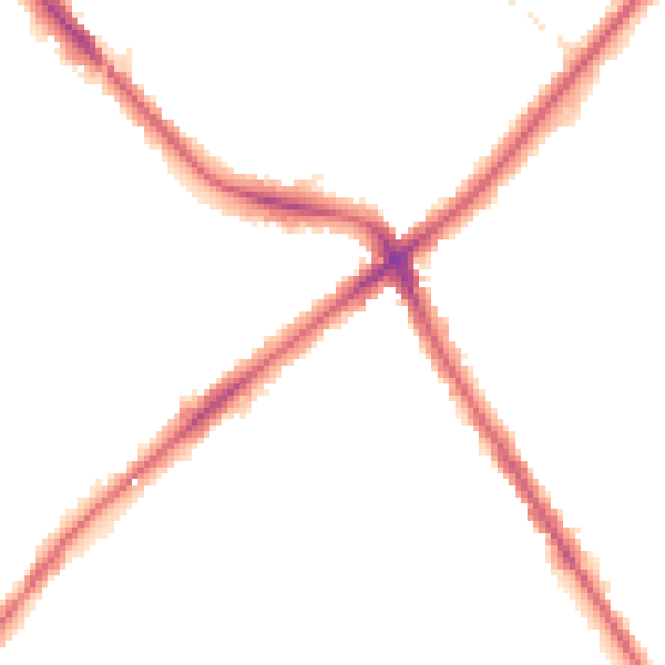 Night-time road noise heatmap for SE20 7TT