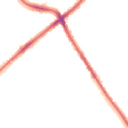 Night-time road noise heatmap for SE20 7UW