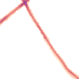 Night-time road noise heatmap for SE20 7YA