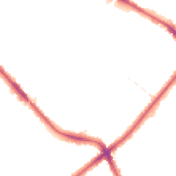 Night-time road noise heatmap for SE20 8GB