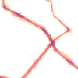Night-time road noise heatmap for SE20 8JF