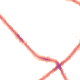 Night-time road noise heatmap for SE20 8JL