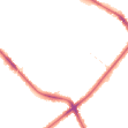 Night-time road noise heatmap for SE20 8LE