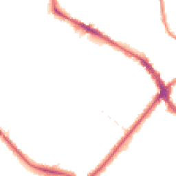 Night-time road noise heatmap for SE20 8QS