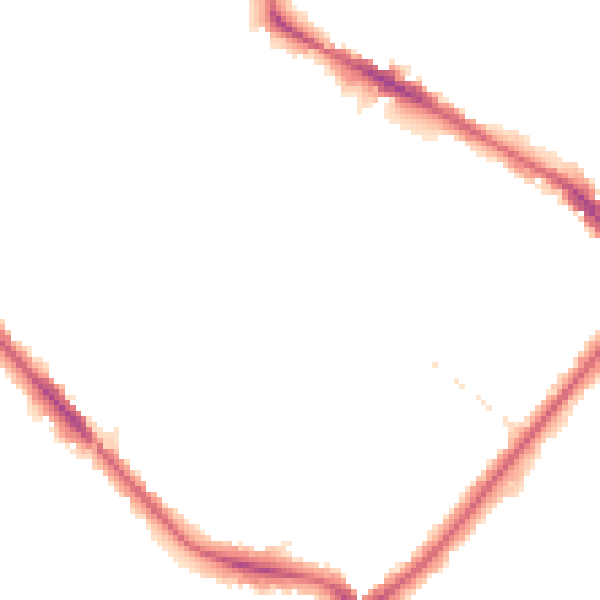 Night-time road noise heatmap for SE20 8UU