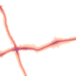 Night-time road noise heatmap for SE21 7AB
