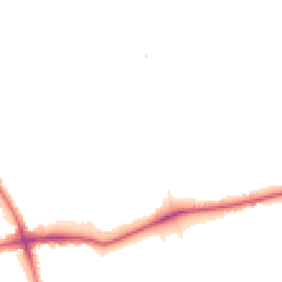 Night-time road noise heatmap for SE21 7BE