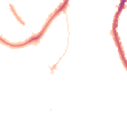 Night-time road noise heatmap for SE21 7DJ