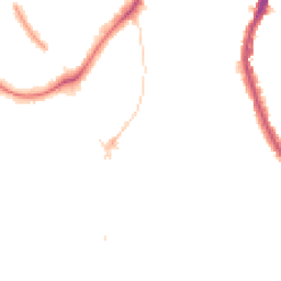 Night-time road noise heatmap for SE21 7DL