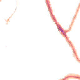 Night-time road noise heatmap for SE21 7EA