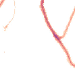 Night-time road noise heatmap for SE21 7EG
