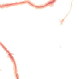 Night-time road noise heatmap for SE21 7JL