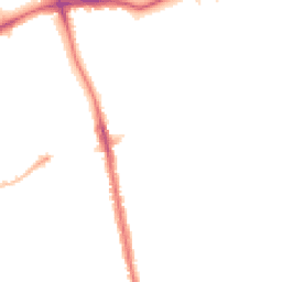 Night-time road noise heatmap for SE21 8BN