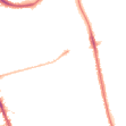 Night-time road noise heatmap for SE21 8EA