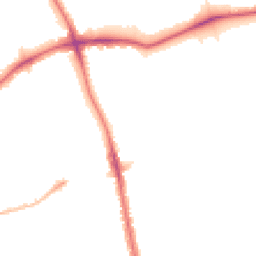 Night-time road noise heatmap for SE21 8ER
