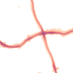 Night-time road noise heatmap for SE21 8HP