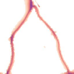 Night-time road noise heatmap for SE21 8LY