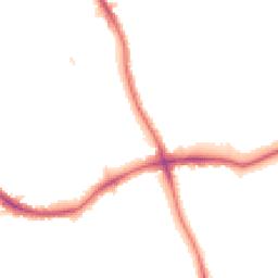 Night-time road noise heatmap for SE21 8NF