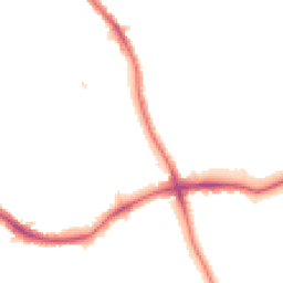 Night-time road noise heatmap for SE21 8NQ
