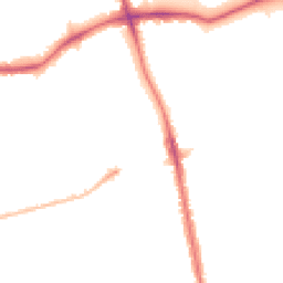 Night-time road noise heatmap for SE21 8RA