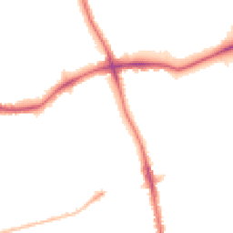 Night-time road noise heatmap for SE21 8SY