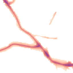 Night-time road noise heatmap for SE22 0AD