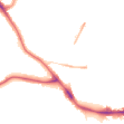 Night-time road noise heatmap for SE22 0AG