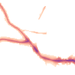 Night-time road noise heatmap for SE22 0AH