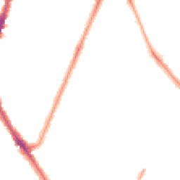 Night-time road noise heatmap for SE22 0AZ